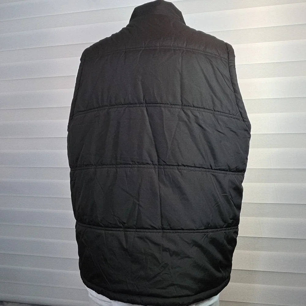 Weatherproof‎ Vintage Vest Black Quilted Men's XL